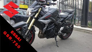 ESSAI GSR750 [upl. by Terrej]