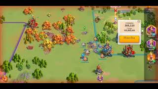 LUTA ToV VS POV  REINO 1022  RISE OF KINGDOMS [upl. by Liederman]