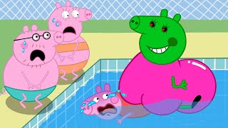 Zombie Apocalypse Peppa Pig Gets Lost in Plants vs Zombies  Peppa Pig Funny Animation [upl. by Kursh47]