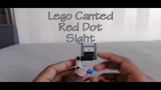 Lego Canted Red Dot Sight Tutorial [upl. by Calla512]