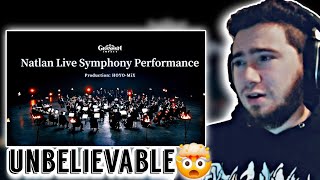 FIRST TIME REACTION Natlan Live Symphony Performance [upl. by Nolyad]