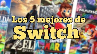 Los 5 mejores juegos para Nintendo Switch [upl. by Agnimod]