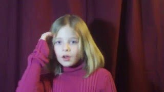 Think of Me  Phantom of the Opera  Jackie Evancho 8 yrs [upl. by Ehc]