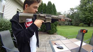 ARES EMGSharpsbros quotWarthogquot M4 Review and Shooting Test [upl. by Meerak988]