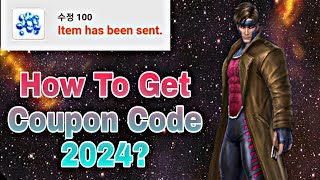 How To Get Coupon Code 2024  Marvel Future Fight [upl. by Codding989]