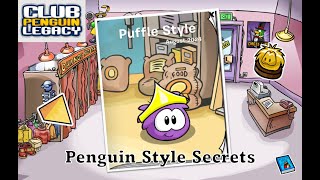 Club Penguin Legacy  August 2024 Penguin Style Catalog Secrets  TWO Pins [upl. by Neelrahs705]