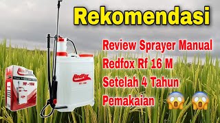 Review Sprayer Manual Redfox RF  16M Setelah 4 Tahun Pemakaian❗Rekomendasi Sprayer Manual Murah [upl. by Rehc]