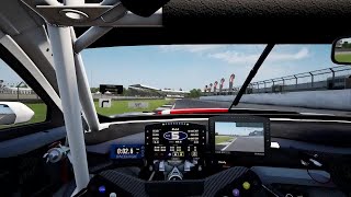 ACC Silverstone Ford Mustang GT3 Dry Track Guide Hotlap  Telemetry [upl. by Asselem]