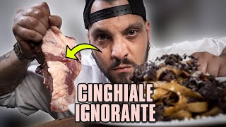 FETTUCCINE COL CINGHIALE ricetta con lingrediente che non ti aspetti [upl. by Llennol581]