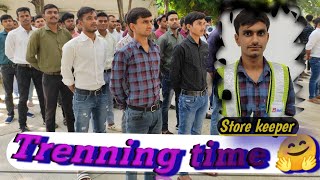 Store keeper job  trenning time  Class room Masti 🤗br10rahul vlog [upl. by Lyndsie]