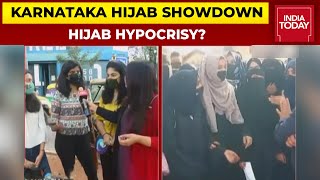 Karnataka Hijab Showdown Bengaluru Students Share Their Thoughts on Hijab Controversy [upl. by Mechelle812]