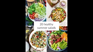 Simple throw together summer salad 🍅🥑🌽 [upl. by Siroled]