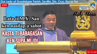 SUNDAY ILOCANO MASS  March 10 2024  Fr Rufo Abaya [upl. by Arik]