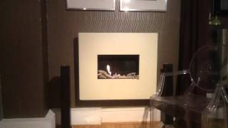 Onyx Flame II  Cream by Bio Fires Gel Fireplaces Ltd [upl. by Haimorej]