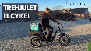 Trehjulet Elcykel  eTrike fra EFUTURE [upl. by Aisatsan390]