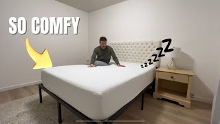 Review of the Zinus 12” Memory Foam Queen Mattress [upl. by Hendren]