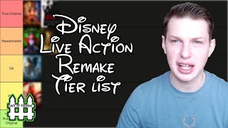 Disney Live Action Remakes Tier List [upl. by Eirrem904]