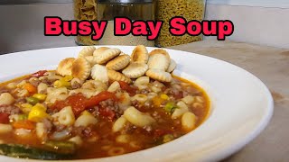 Busy Day Soup [upl. by Idid]