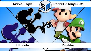 Smash Mania 5  Doubles  Kyle  Maple Vs TonyBRUV  Donnut [upl. by Corsetti]