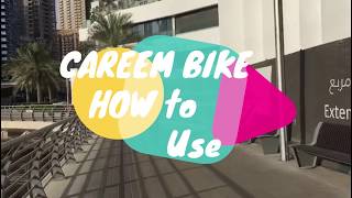 Careem Bike how to use [upl. by Janerich]