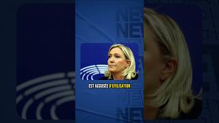 Scandale Politique  Marine Le Pen en Ligne de Mire pour Détournement de Fonds MarineLePen Justice [upl. by Pierson394]