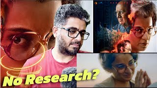 Emergency Official Trailer Reaction Review Can Kangana Ranaut do justice to the subject [upl. by Chariot]