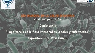 Conferencia SGU quotImportancia de la Flora Intestinal en la Salud y Enfermedadquot [upl. by Brey]