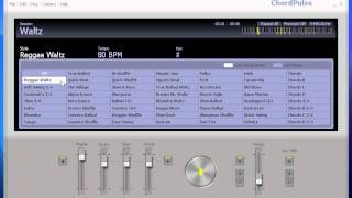 Waltz styles  time signature of 34  ChordPulse music software [upl. by Weisbart]