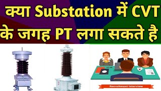 Difference Between PT And CVT Capacitive Voltage Transformer  Potential Transformer  Substation [upl. by Ahsinotna]