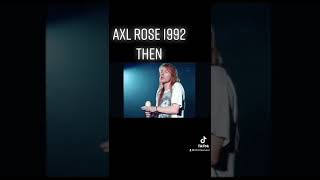 Axl Rose Then amp Now 1992 and 2022 [upl. by Nihahs]