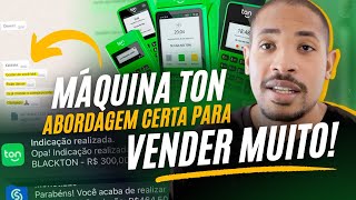 Abordagem para vender a Máquina Ton no WhatsApp Tudo na prática [upl. by Analim]