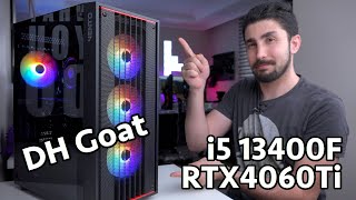 13400F ve 3 fanlı MSI RTX4060Ti Ventus 3X quotDH Goat incelemesiquot [upl. by Peggi869]