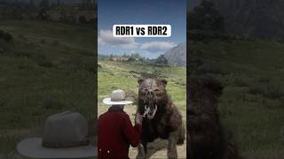 Standing in front of a Bear RDR1 vs RDR2 [upl. by Aiyram]