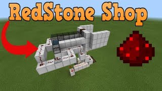 Minecraft Bedrock Edition Shop Redstone Tutorial Creation [upl. by Jeth534]