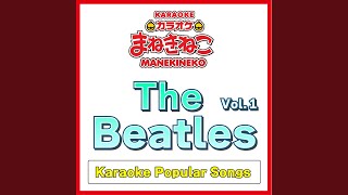 Get Back Karaoke Originally Performed By The Beatles [upl. by Nierman]