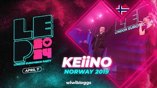 🇳🇴 KEiiNO quotMonumentquot MGP 2021  LIVE  London Eurovision Party 2024 [upl. by Cullin]