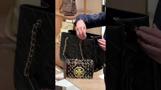 What Fits Inside Tory Burch Fleming Leather Tote Bag [upl. by Aeneas]