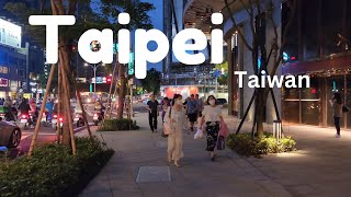 Taipei Taiwan  Taipei City Walking Tour  Taiwan 🇹🇼 [upl. by Aicilana]