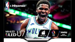 Review Hisense U7 Series 75U7N 75quot ULED 4K Smart TV  MiniLED  QLED [upl. by Vorster]