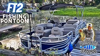 My 🎣 Boat Set Up  2022 Sun Tracker Fishin’ Barge 22 DLX‼️ The FishTank2 [upl. by Iridissa]