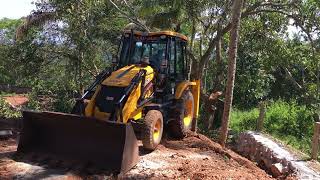 jcb 3dx felling trees [upl. by Rebekah]