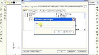 Bricscad Video Tutorial Menüs Teil1  Neues Menü [upl. by Annairb]