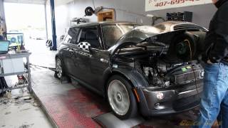 QuickCoopers R53 MINI Cooper S RMW Dyno Tune [upl. by Nileve]