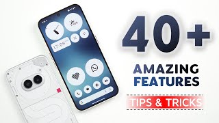 Nothing Phone 2a Tips amp Tricks  40 Special Features  TechRJ [upl. by Bourke]