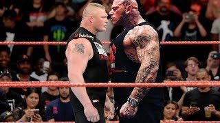 Brock Lesnar versus Martyn Ford MEGA FIGHT of TITANS WWE [upl. by Linn805]