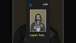 How to use Liquify tool in photoshop shorts [upl. by Hak745]