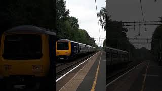 Trains at Handforth [upl. by Melvina]