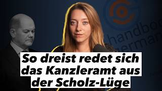 Scholz unfassbare Lüge über die Finanzierung eines AntiAbschiebeRatgebers durch die Regierung [upl. by Adao945]