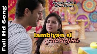 Lambiyan Si judaiyan  Shaheer shaikh amp Rhea Sharma Sad Song  Sushant singh rajput [upl. by Cheston]