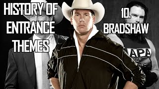 History of Entrance Themes 10  Bradshaw WWE [upl. by Lange]